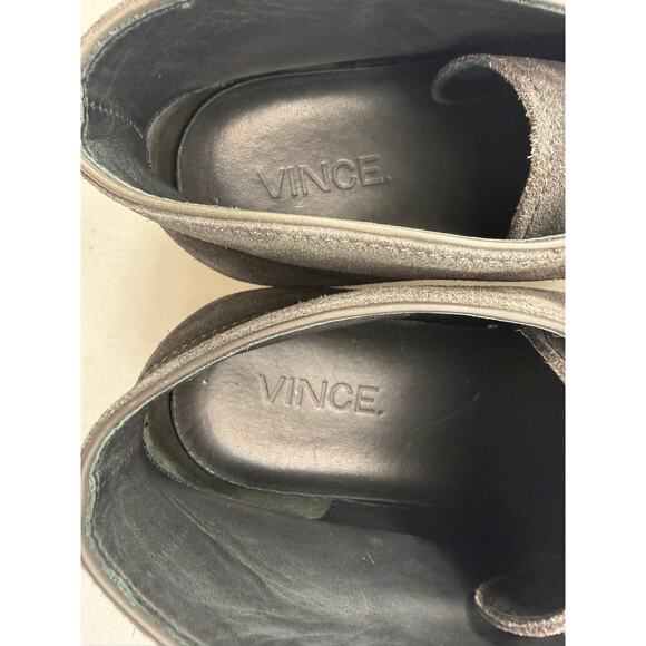 Vince Gray Suede Chukka Sneaker Boot Mens 10.5 Minimalist Luxury Casual Shoes
